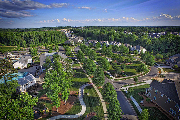 neighborhood from above
